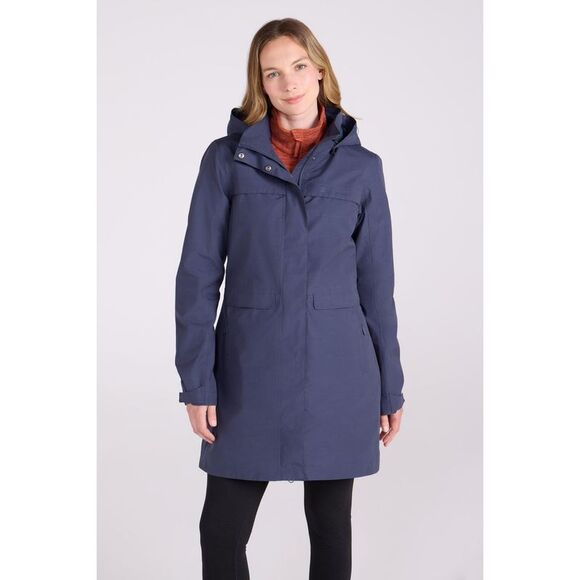 Mountain Warehouse Womens/Ladies Cloudburst Textured Waterproof Jacket / Navy - Picture 1 of 1